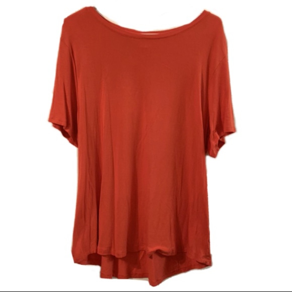 Flowey Tangerine Top